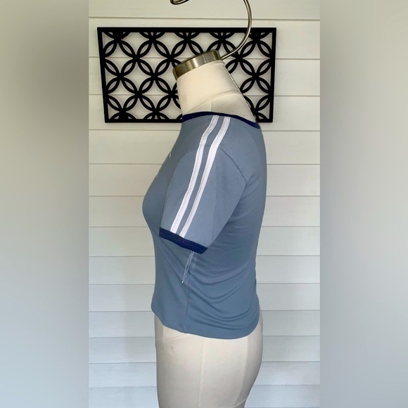 3 for $30 Women’s a New with Tags Disney Blue Mickey Short Sleeve Tee - Picture 2 of 6